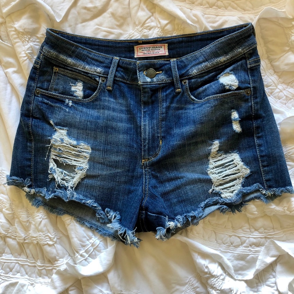 Guess jean shorts